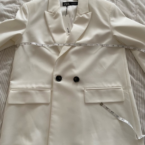 Zara white blazer size small - Picture 5 of 11